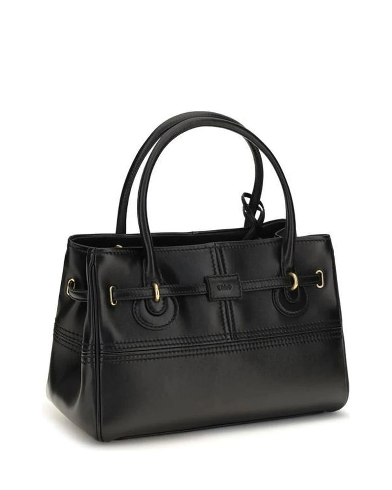 Chloé Satchel Bag in black, Buffalo — view 3