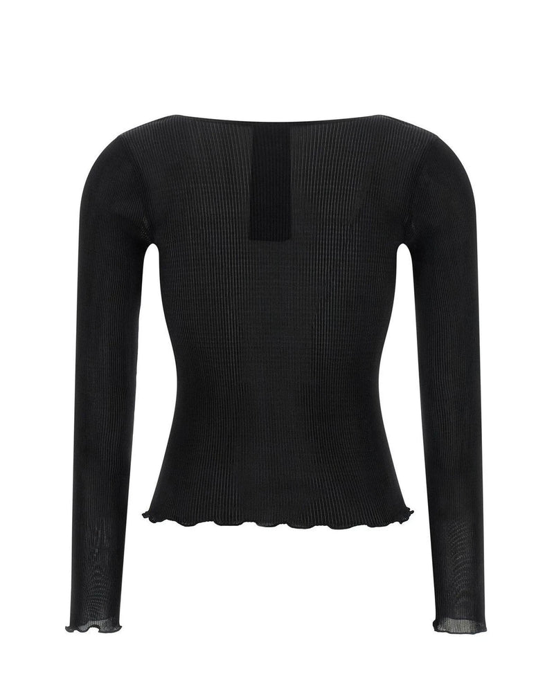 Saint Laurent Blouse in black, Silk — view 2