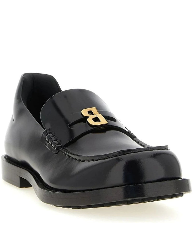 Balenciaga Loafers in black, Calfskin Leather — view 2