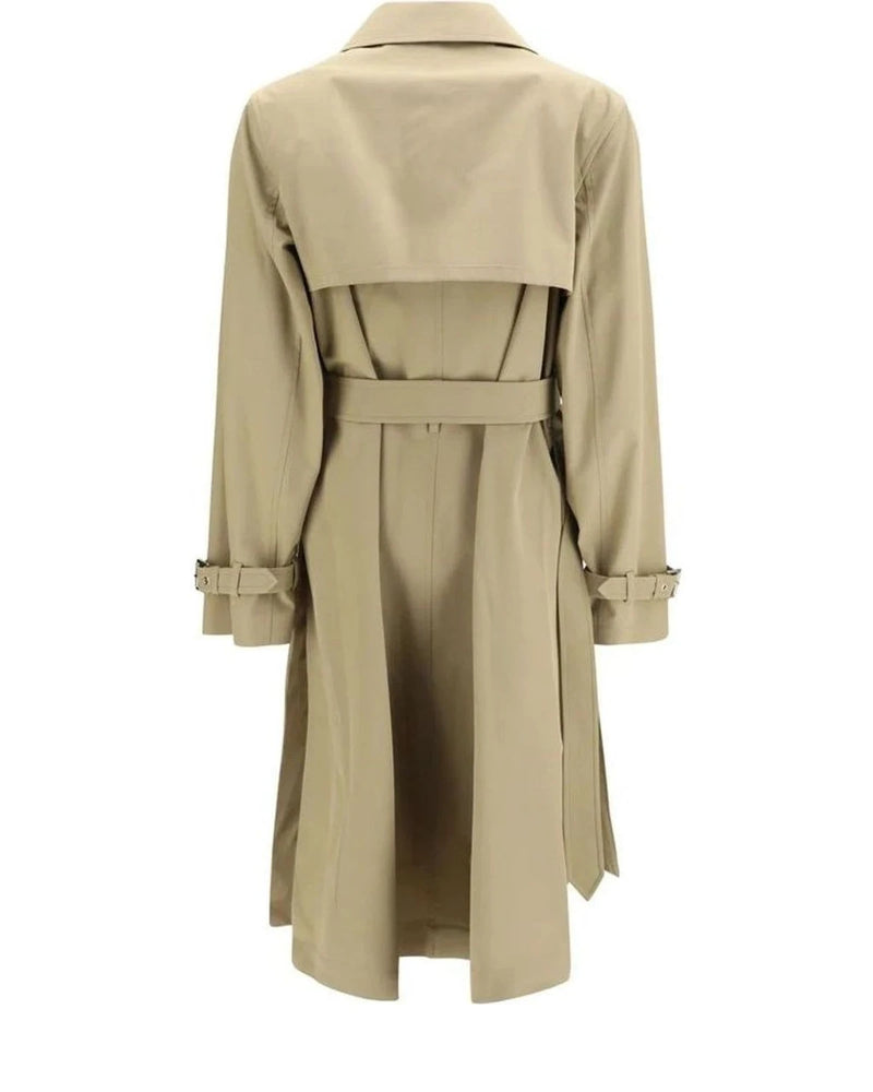 Fendi Trench Coat in beige, Cotton — view 2