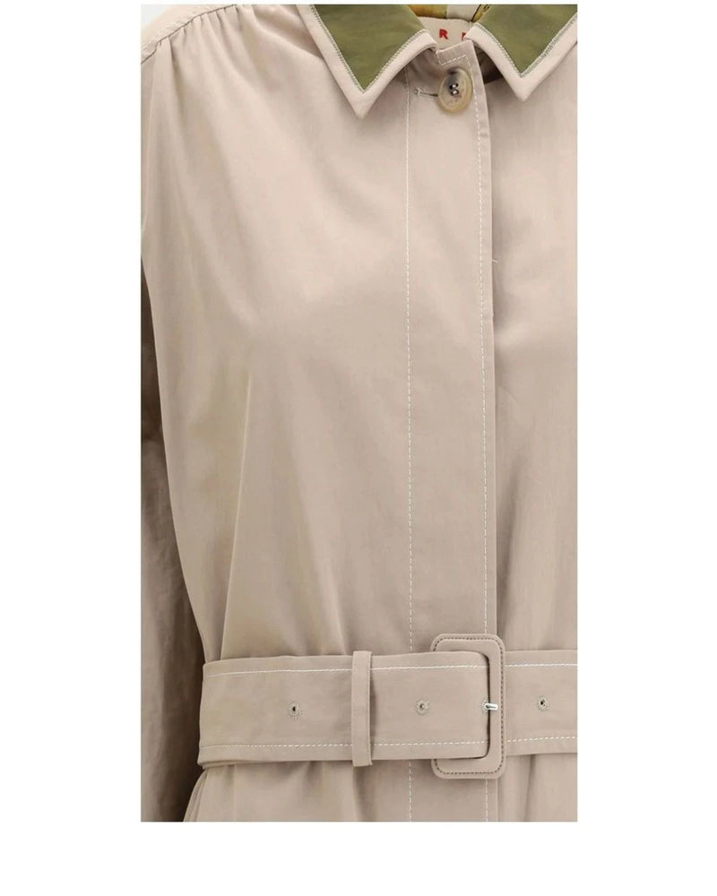 Marni Trench Coat in multicolor — view 3