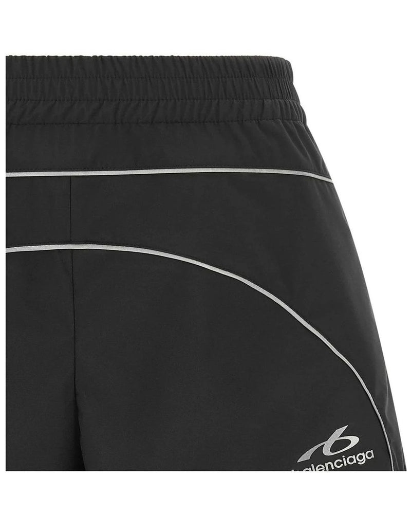 Balenciaga Short in black, Polyester — view 3