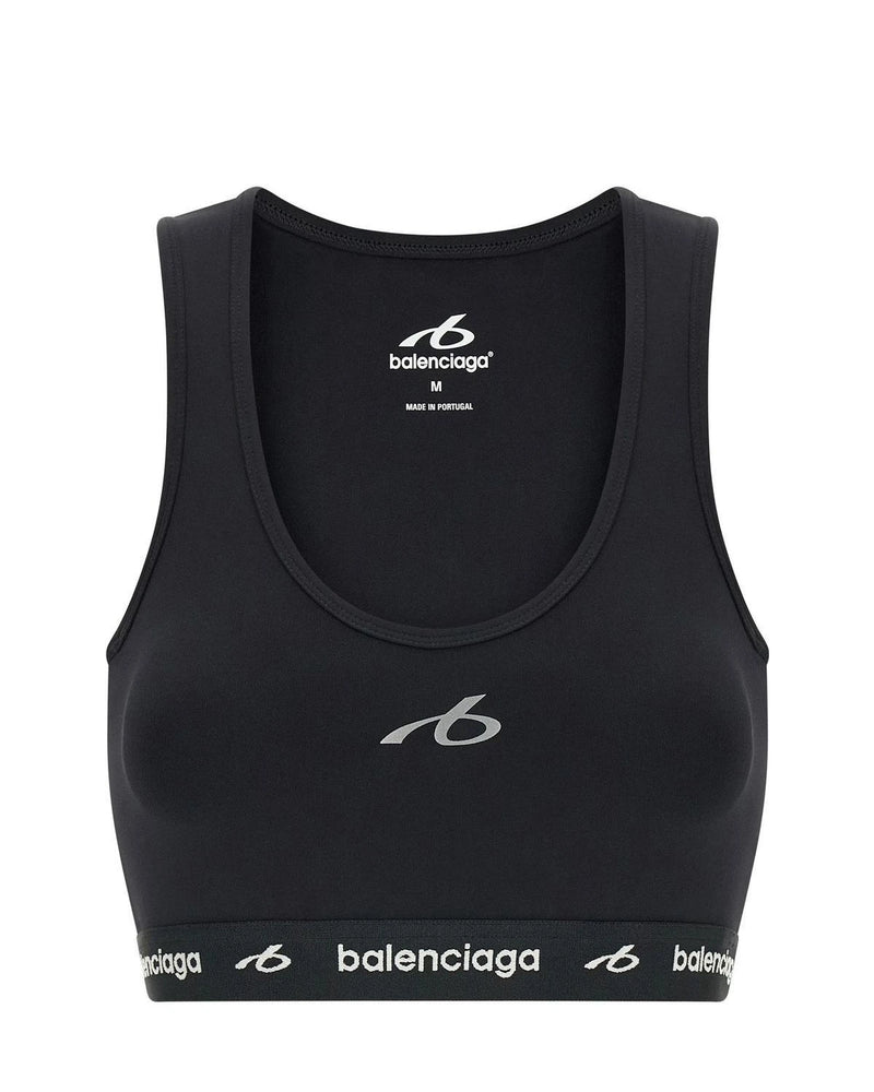 Balenciaga Sports Bra in black, Polyamide