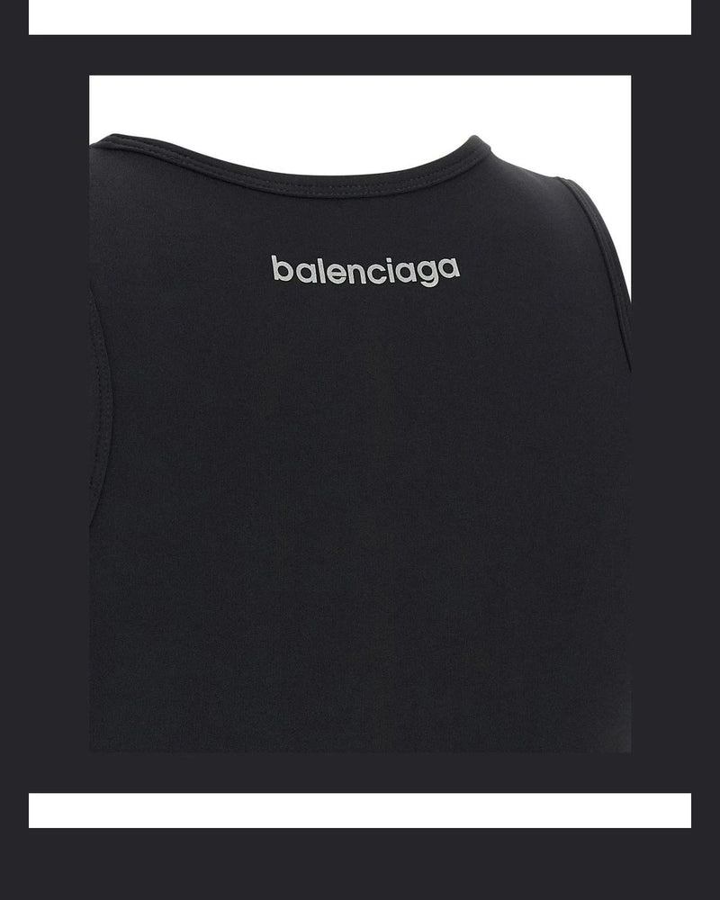 Balenciaga Sports Bra in black, Polyamide — view 4