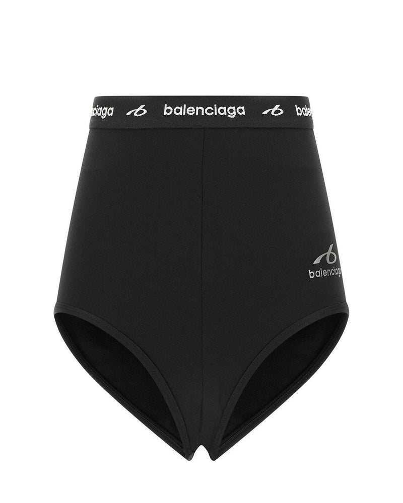 Balenciaga High Waisted Brief in black, Polyamide