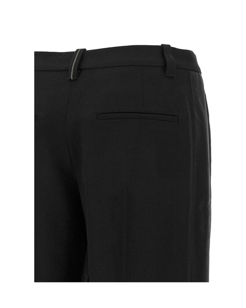 Brunello Cucinelli Trouser in black, Virgin Wool — view 4