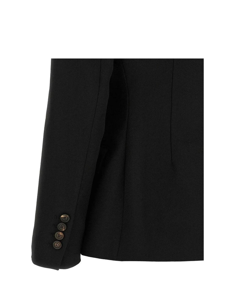 Brunello Cucinelli Blazer in black, Virgin Wool — view 4
