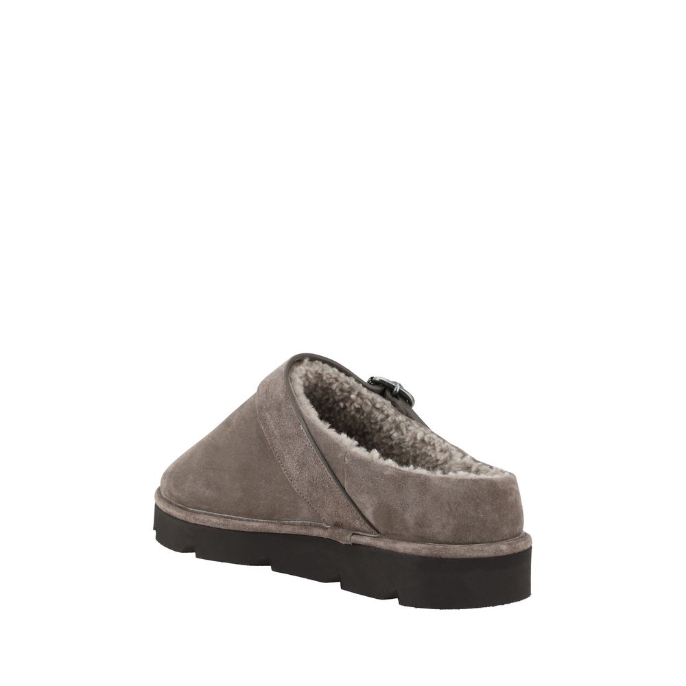 حذاء فرو من Brunello Cucinelli