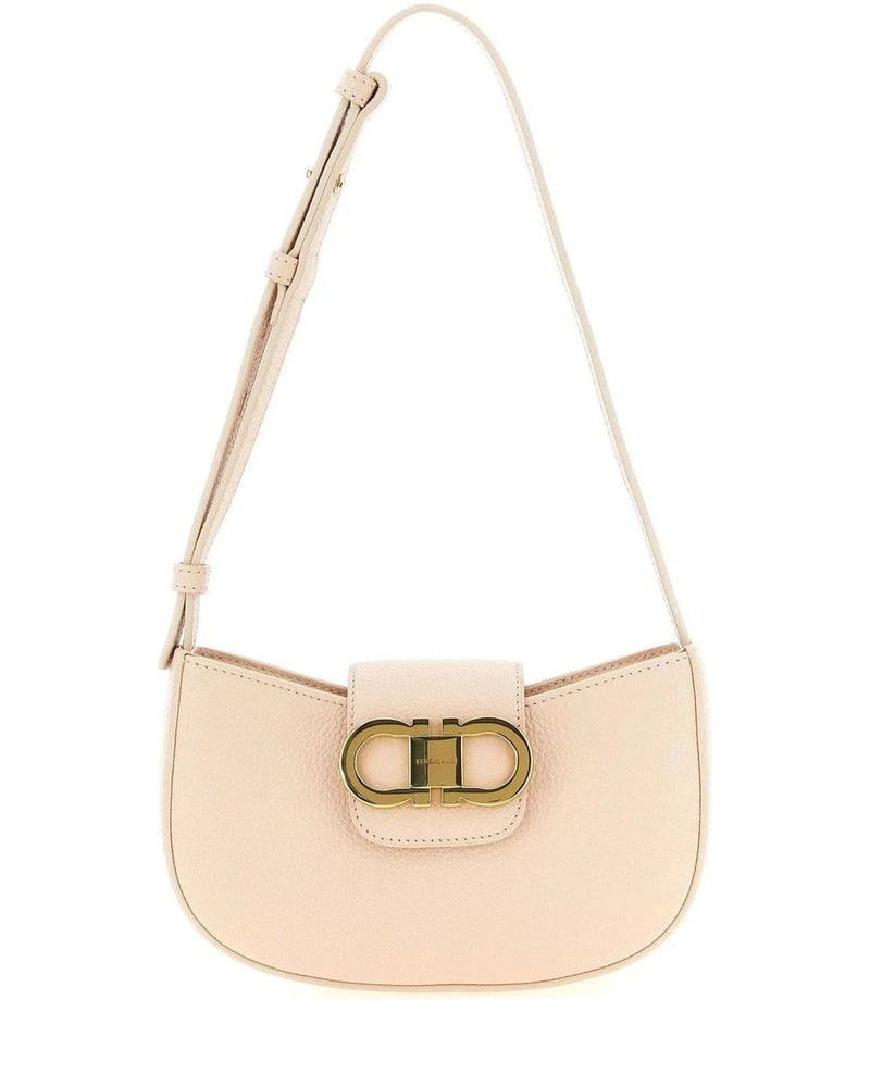 Ferragamo Shoulder Bag in pink, Calfskin Leather