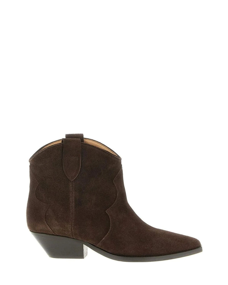 Isabel Marant Chelsea Boots in brown, Calfskin Leather