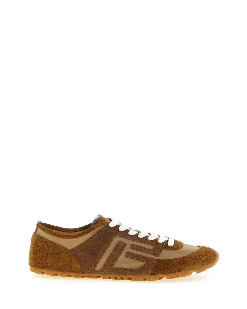 Balmain Sneakers in brown, Calfskin Leather