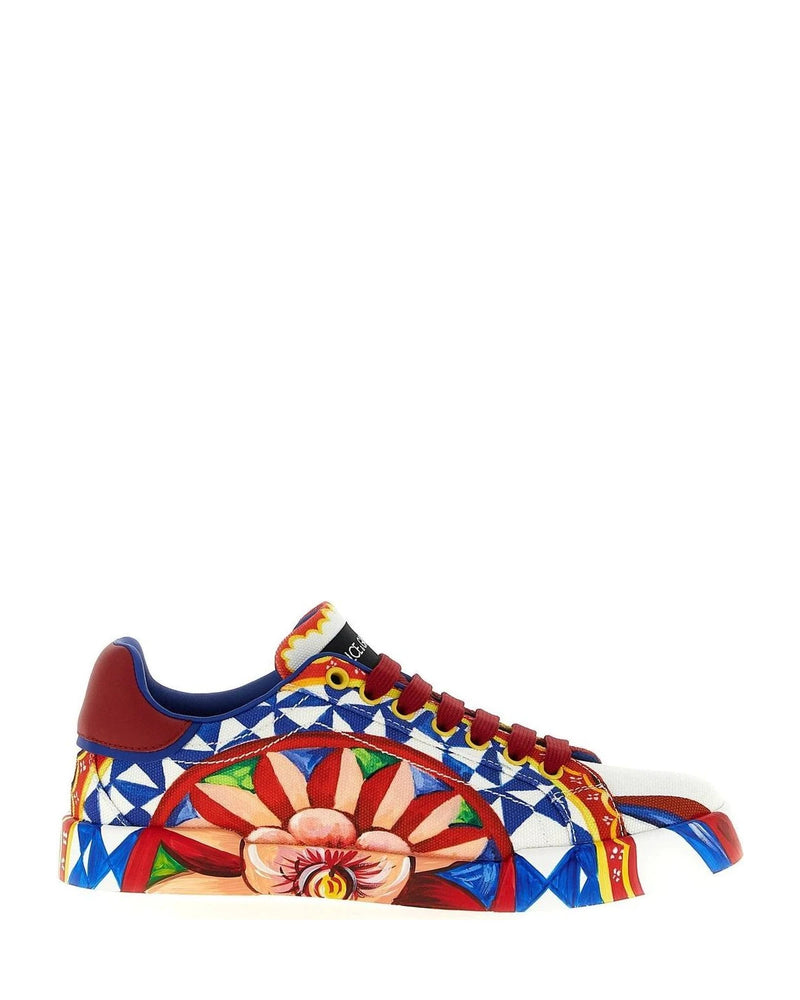 Dolce & Gabbana Sneakers in multicolor, Cotton