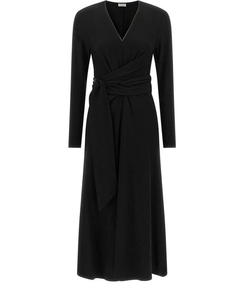 Brunello Cucinelli Dresse in black, Virgin Wool
