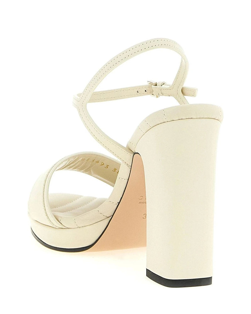 Gucci Pumps in white, Calfskin Leather — view 3
