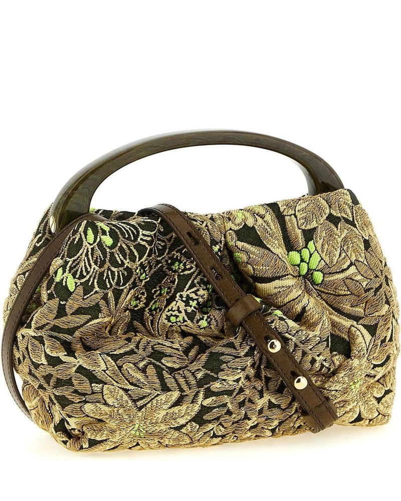 Dries Van Noten Hobo Bag in multicolor, Polyester — view 2