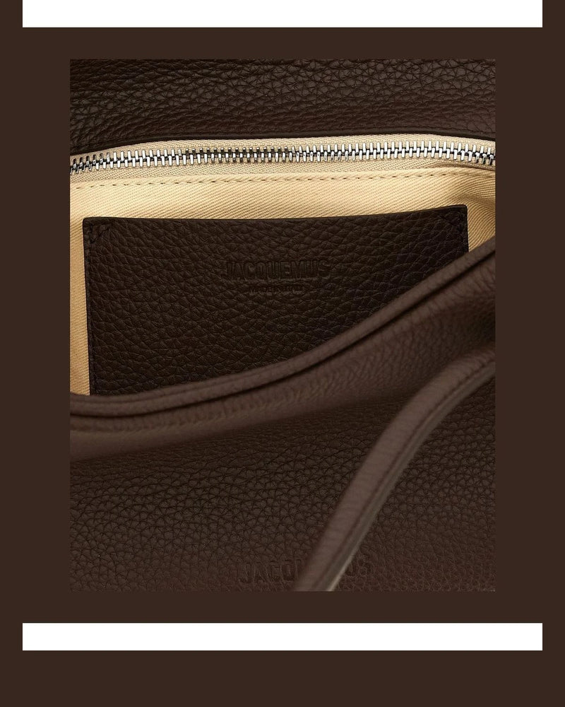 Jacquemus Shoulder Bag in brown, Calfskin Leather — view 4