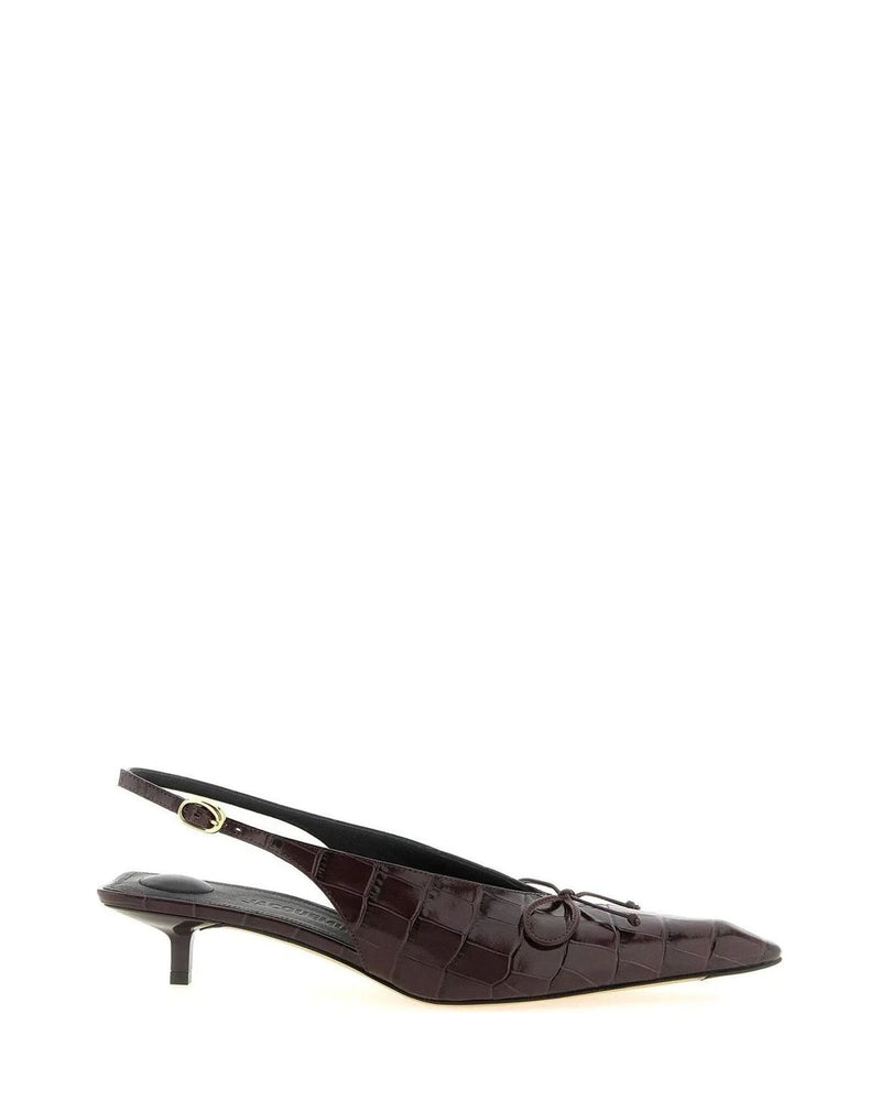 Jacquemus Pumps in red, Calfskin Leather