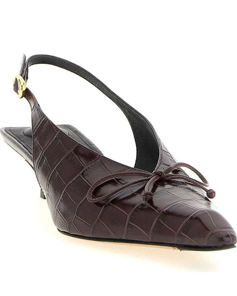 Jacquemus Pumps in red, Calfskin Leather — view 3