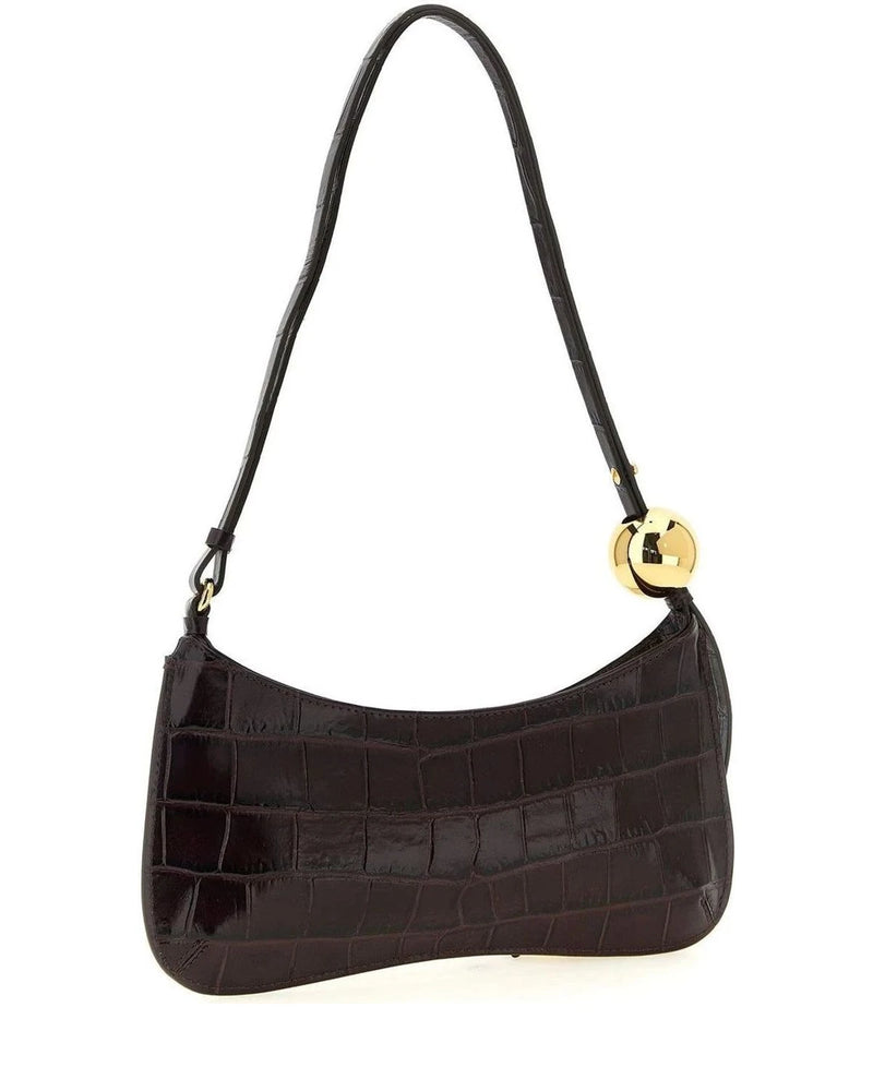 Jacquemus Shoulder Bag in red, Calfskin Leather — view 2