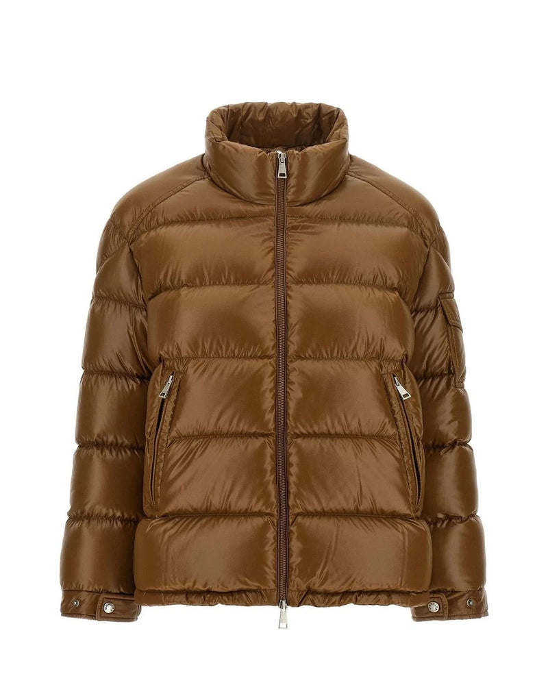 Moncler Puffer Jacket in brown, Polyamide — view 2