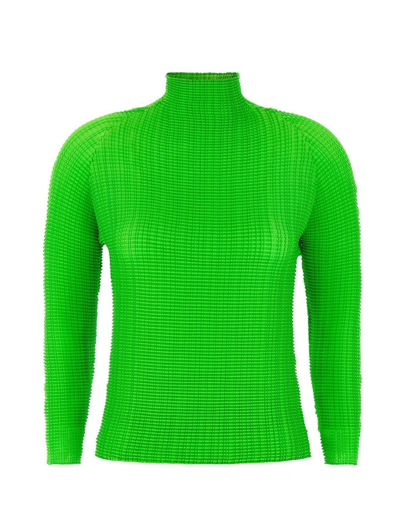 Issey Miyake Blouse in green, Polyester
