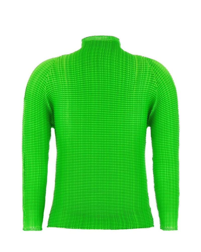 Issey Miyake Blouse in green, Polyester — view 2