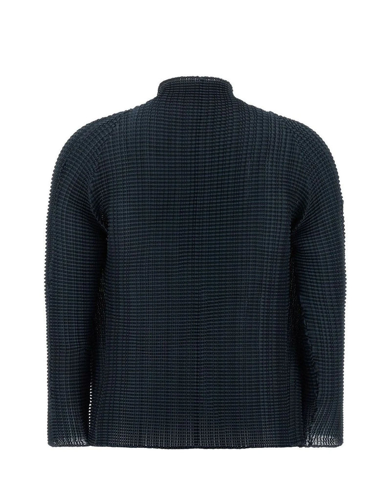 Issey Miyake Cardigan in blue, Polyester — view 2
