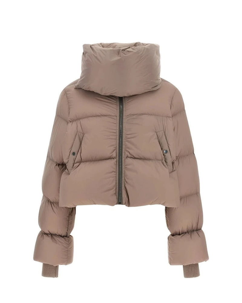 Rick Owens Puffer Jacket in pink, Nylon