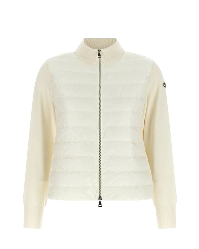 Moncler Cardigan in white, Polyamide