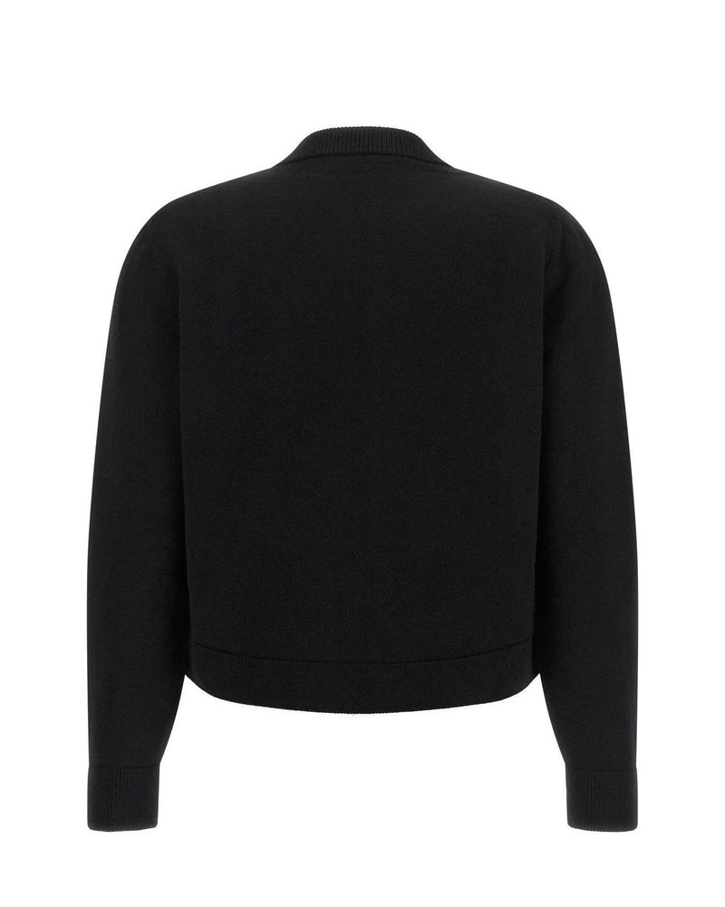 Moncler Cardigan in black, Polyester — view 2