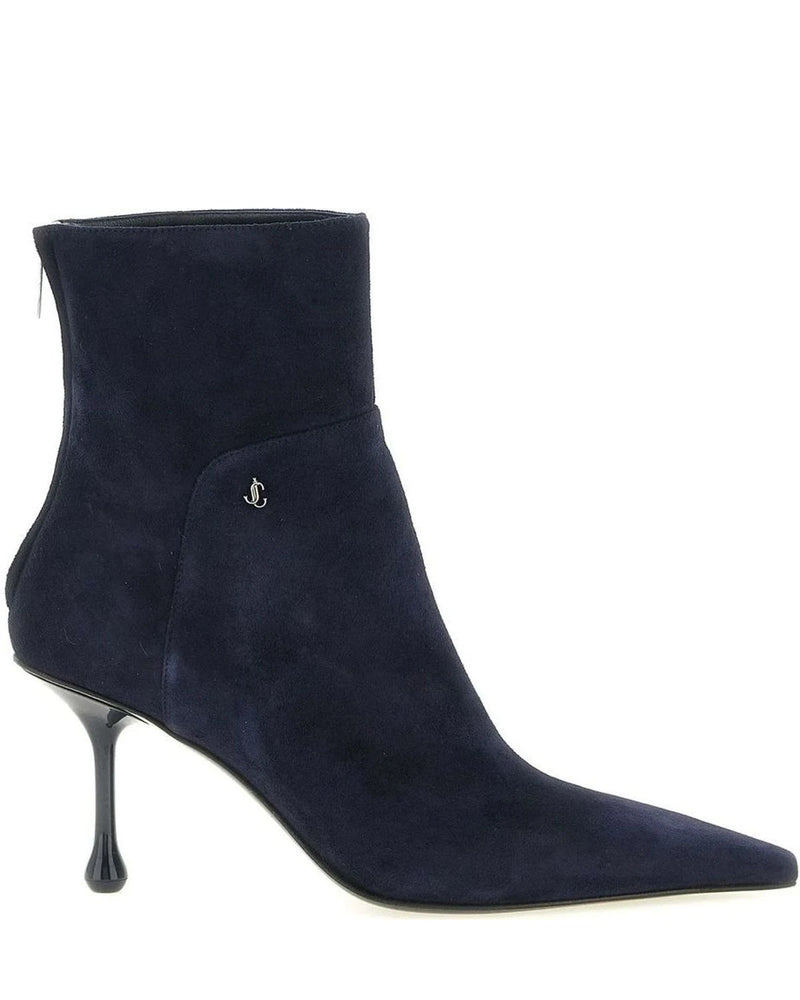 Jimmy Choo Ankle Boots in blue, Leather
