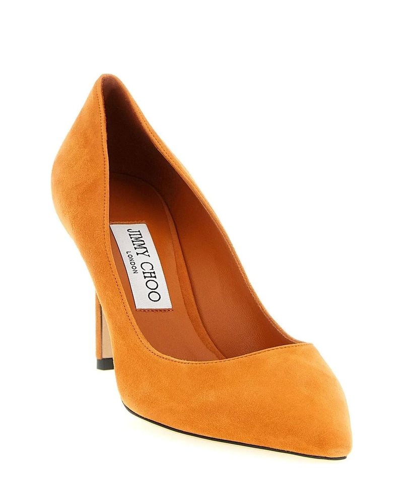 Jimmy Choo Pumps in orange, Leather — view 2
