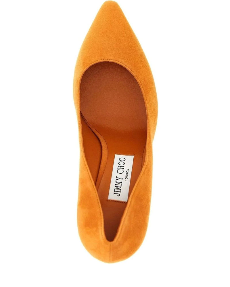 Jimmy Choo Pumps in orange, Leather — view 4