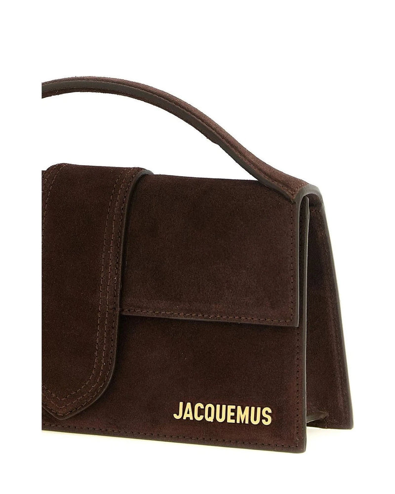Jacquemus Satchel Bag in brown, Calfskin Leather — view 3