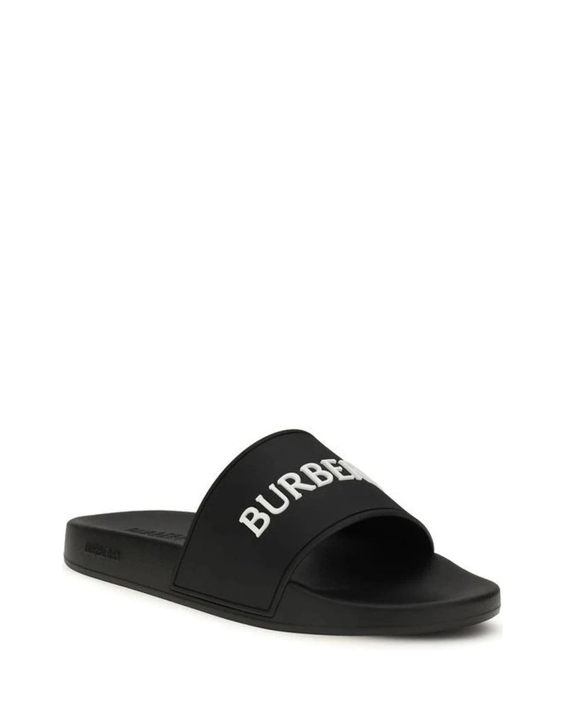 Burberry Slippers in black, Rubber — view 2