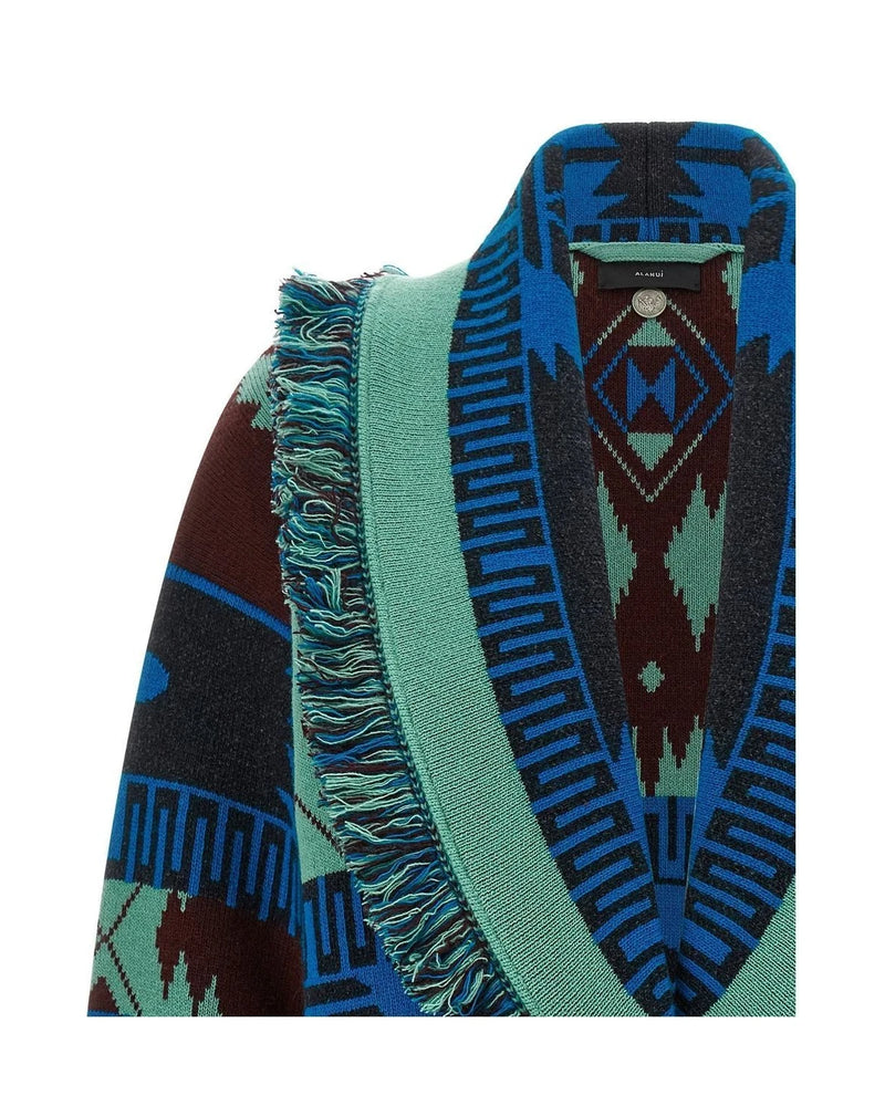 Alanui Sweater in multicolor, Virgin Wool — view 3