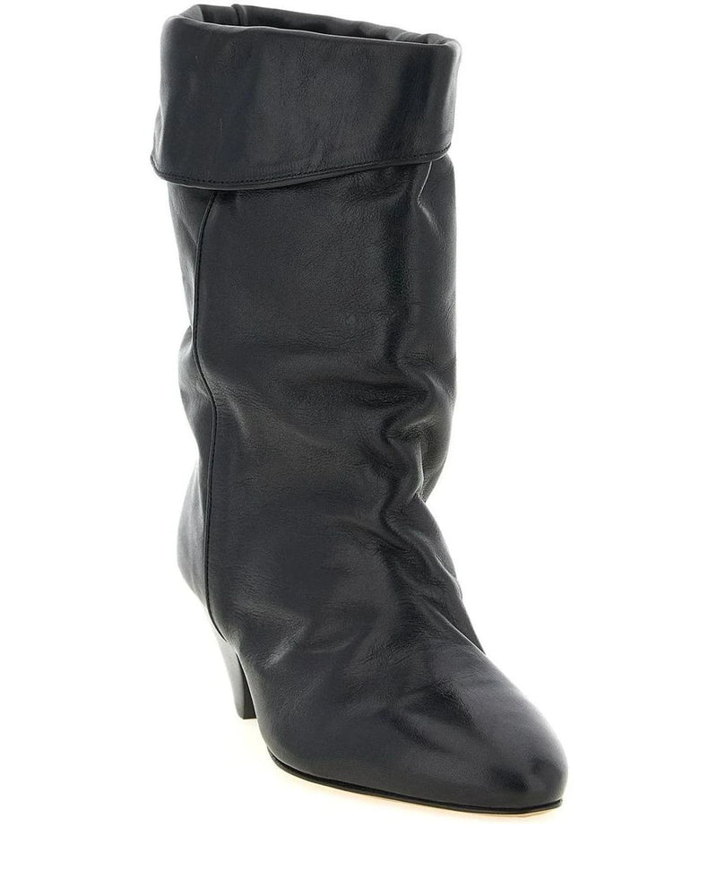 Isabel Marant Ankle Boots in black, Cow Leather — view 2