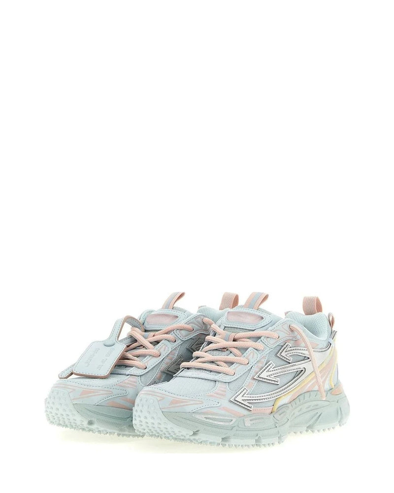Off-White Sneakers in blue, Polyurethane — view 2