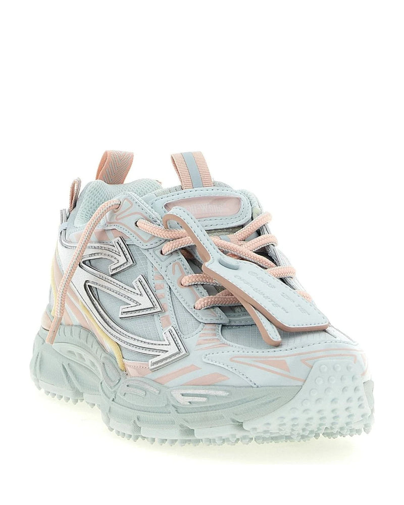 Off-White Sneakers in blue, Polyurethane — view 3