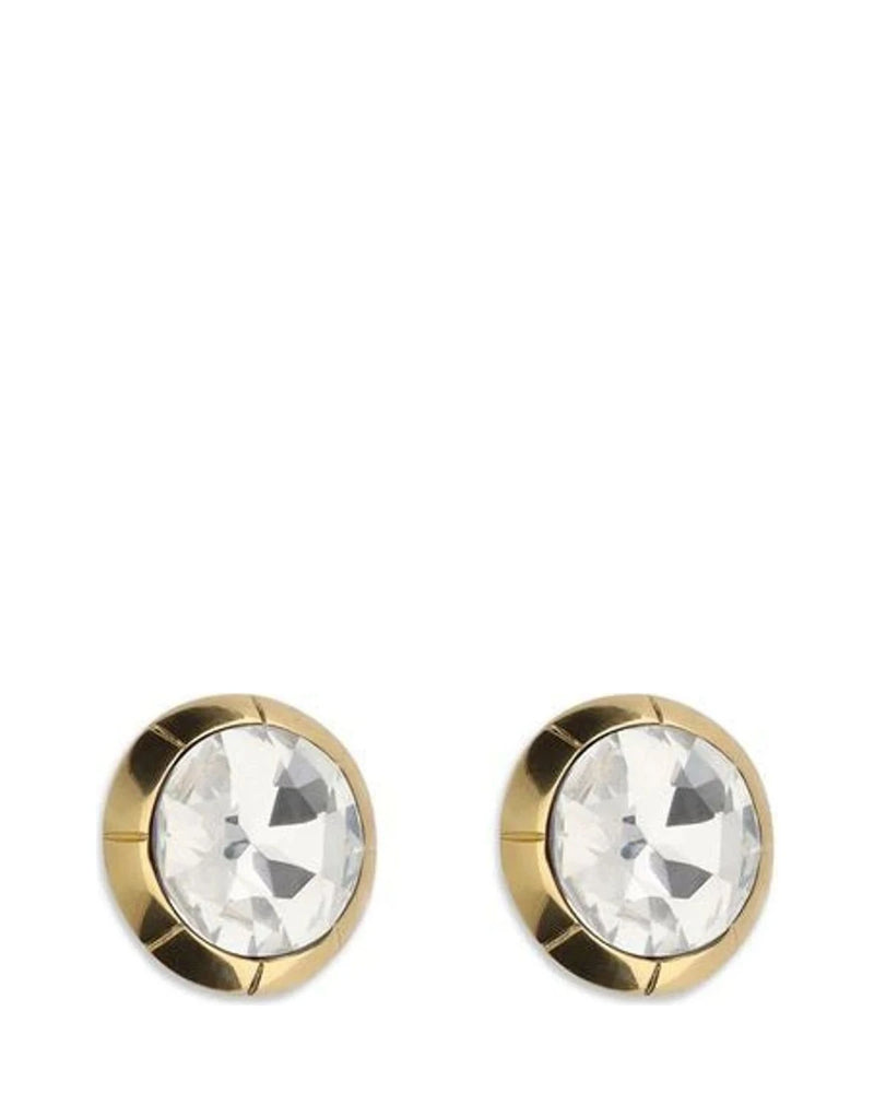 Alessandra Rich Earring in gold, Glass