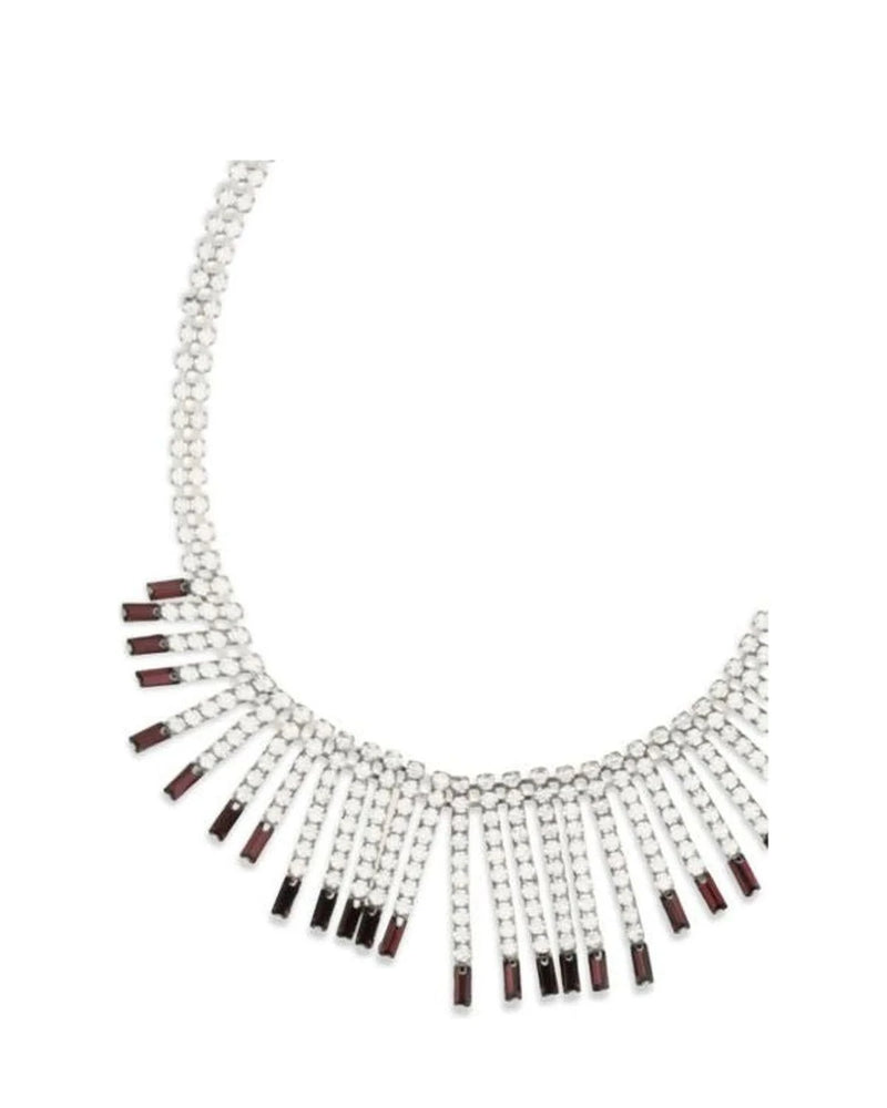 Alessandra Rich Necklace in silver, Metal — view 3