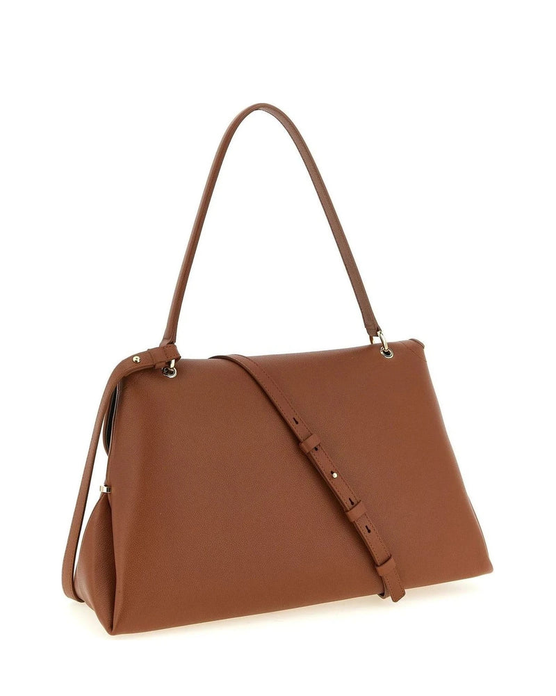 Ferragamo Shoulder Bag in brown, Calfskin Leather — view 2
