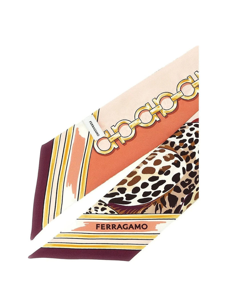 Ferragamo Durags & Hair Wrap in pink, Silk — view 3