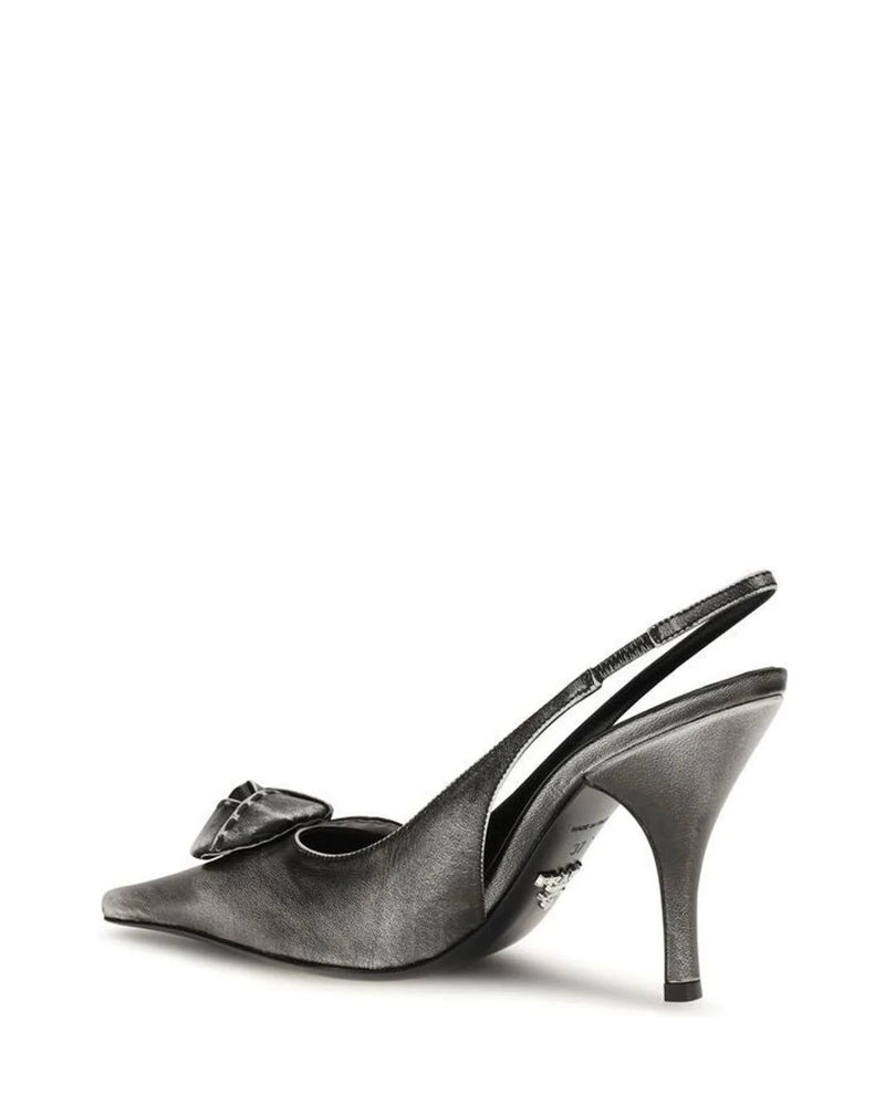 Prada Pumps in gray, Goatskin — view 3