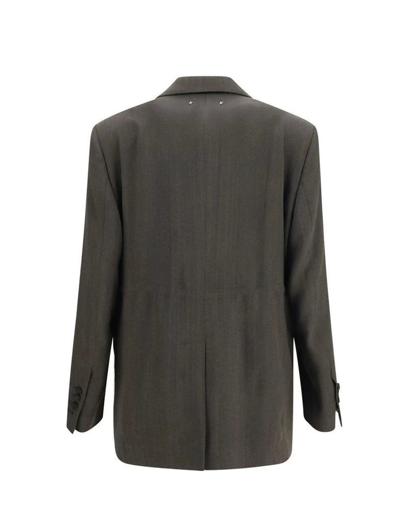 Golden Goose Blazer in brown, Viscose — view 2