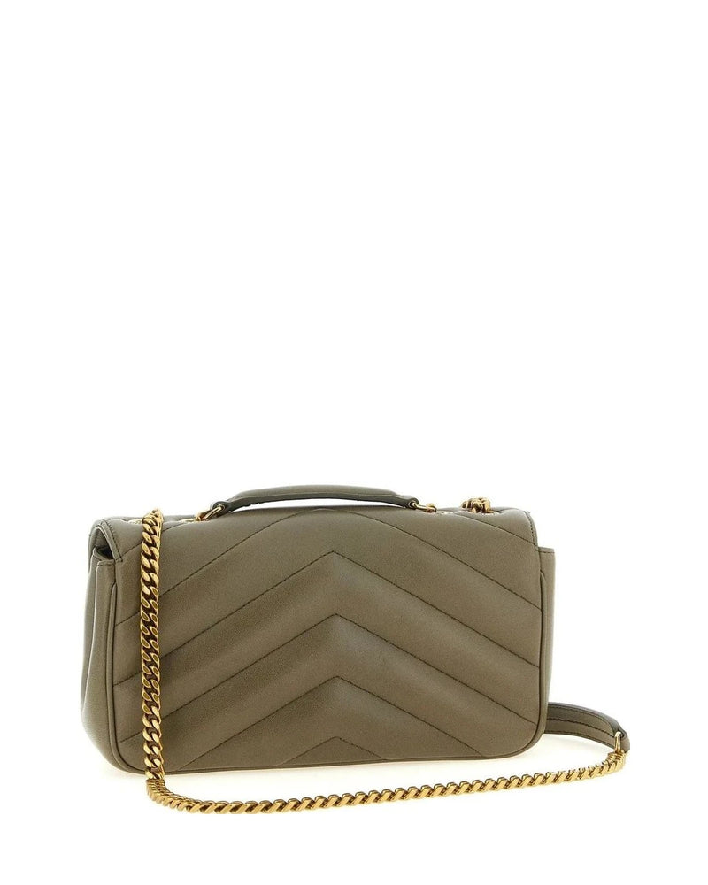 Saint Laurent Shoulder Bag in brown, Lamb Leather — view 2