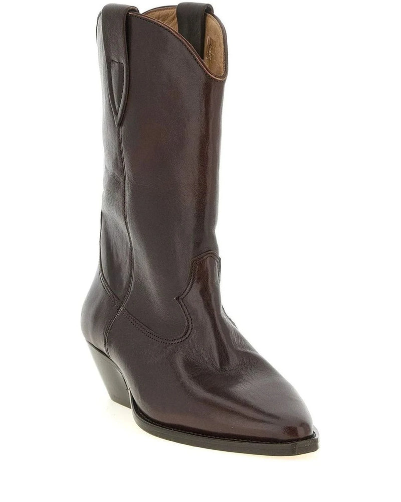 Isabel Marant Chelsea Boots in brown, Cow Leather — view 2