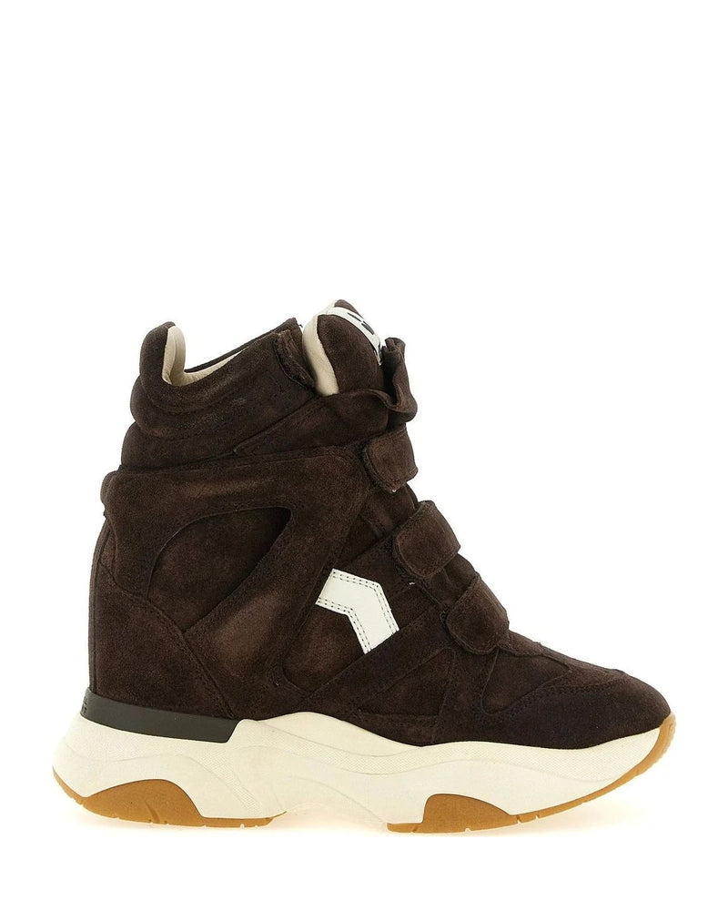 Isabel Marant Sneakers in brown, Calf Leather