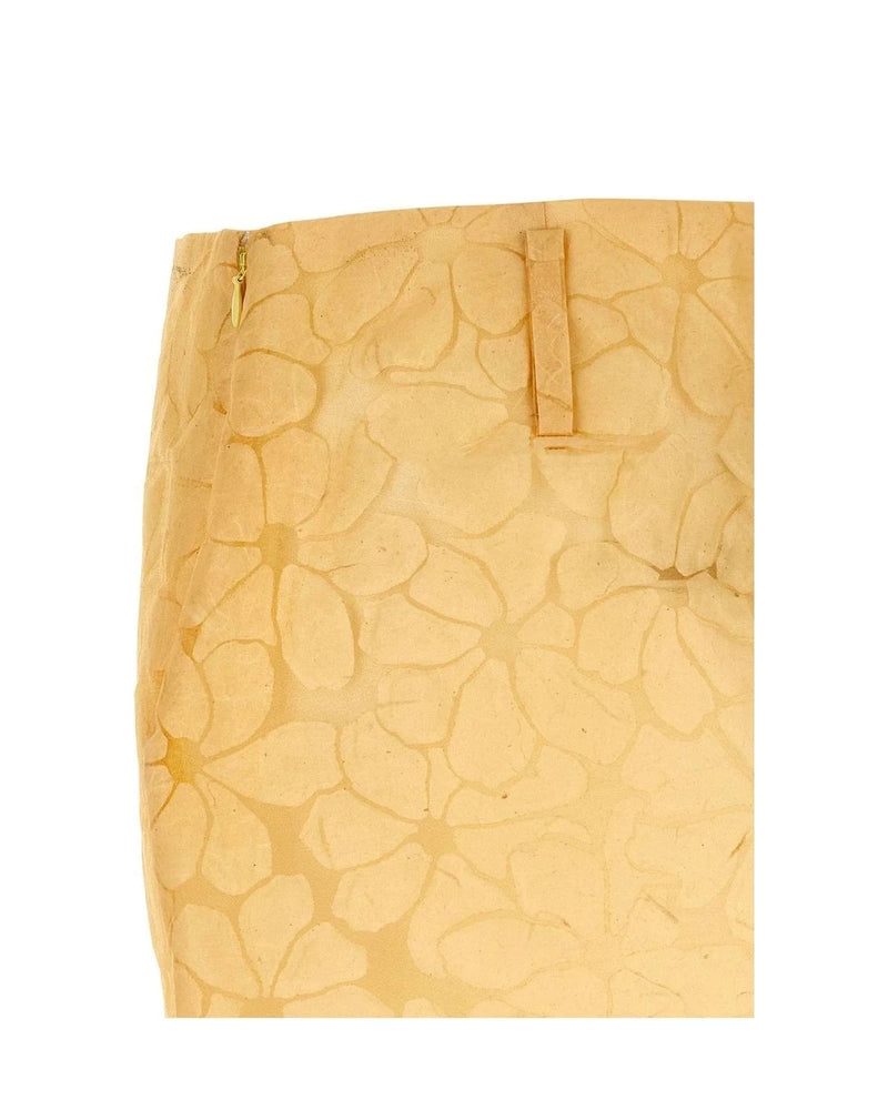 Marni Skirt in yellow, Polyester — view 4