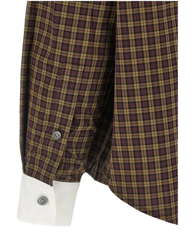 Marni Dress Shirt in brown, Cotton — view 4